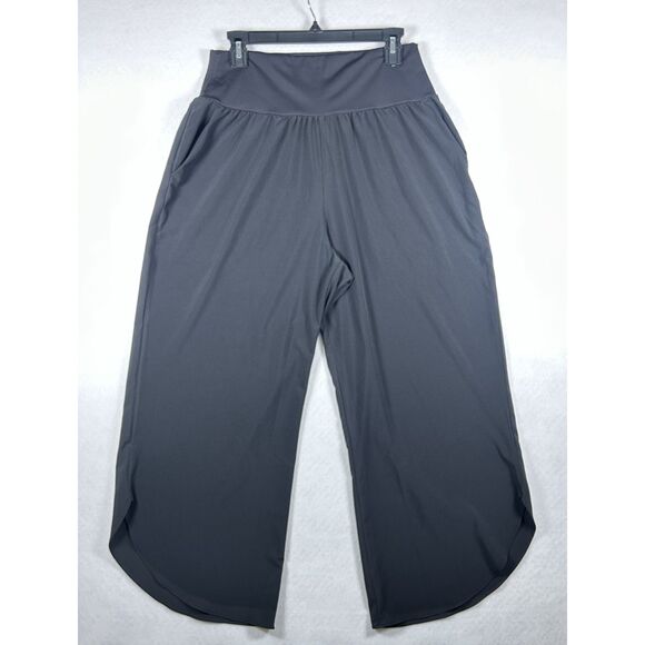 HALARA Pants - Halara Breezeful High Waisted Tummy Control Split Hem Quick Dry Black - Size L